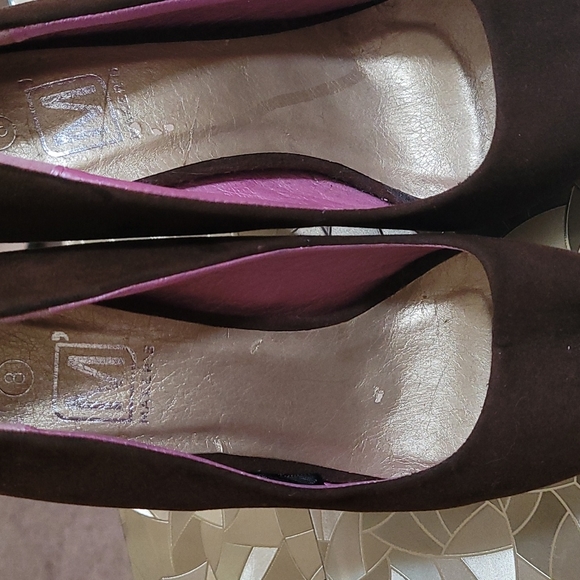 New worn women's peep toe heels - Picture 4 of 8